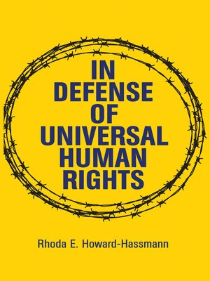 cover image of In Defense of Universal Human Rights